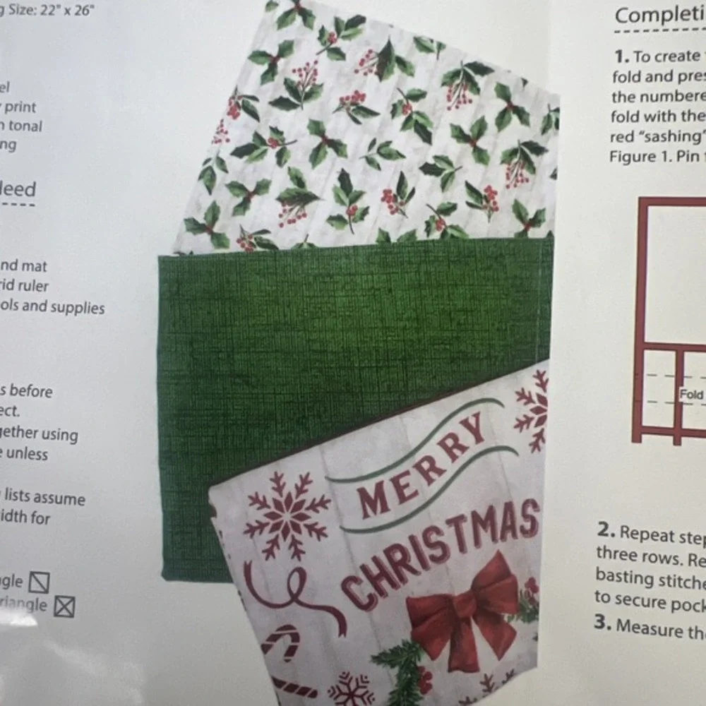 Annie's Holiday Quilters Club Advent Calendar,‎ Timeless Treasures Christmas New